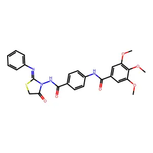 C26H24N4O6S structure