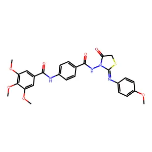 C27-H26-N4-O7-S structure