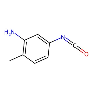 2-氨基甲苯-4-异氰酸酯 structure