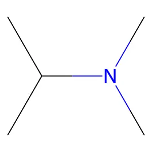 N,N-二甲基异丙胺 structure