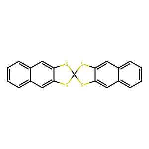 2,2'-Spirobi(naphtho(2,3-d)-1,3-dithiole structure