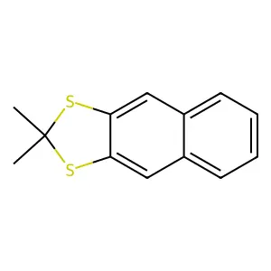 2,2-二甲基萘(2,3-d)-1,3-二硫杂环戊烷 structure
