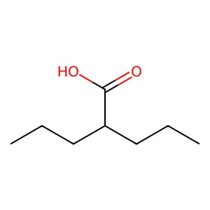 丙戊酸 structure