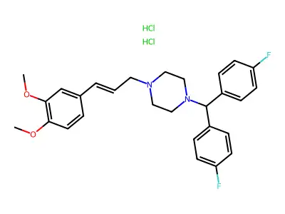 (e/z)-Trelnarizine structure