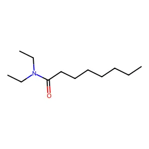 二乙基辛酰胺 structure
