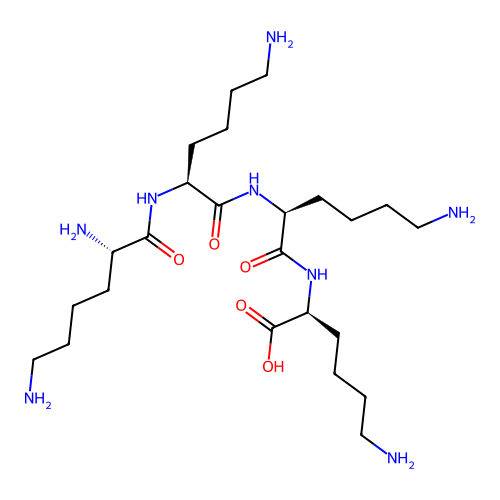 Tetralysine structure