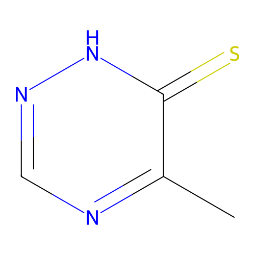 5-Methyl-1h-[1,2,4]triazine-6-thione structure
