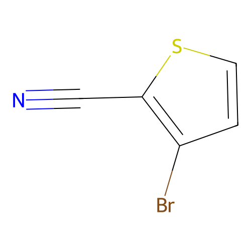 3-Bromothiophene-2-carbonitrile structure