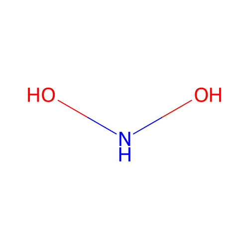 Hydroxylamine, N-hydroxy- structure