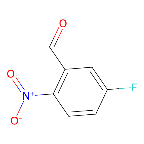5-Fluoro-2-nitrobenzaldehyde structure