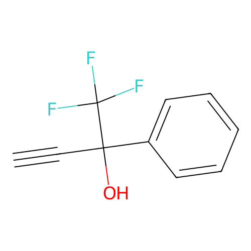 1,1,1-Trifluoro-2-phenyl-3-butyn-2-ol structure