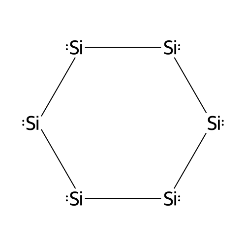 Cyclohexasilane structure