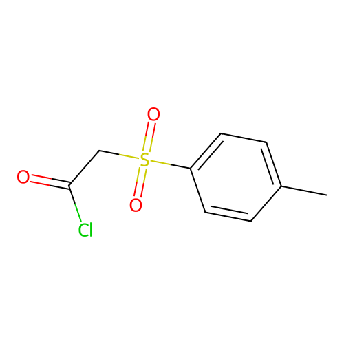 2-(Para-tolylsulfonyl)-acetyl chloride structure