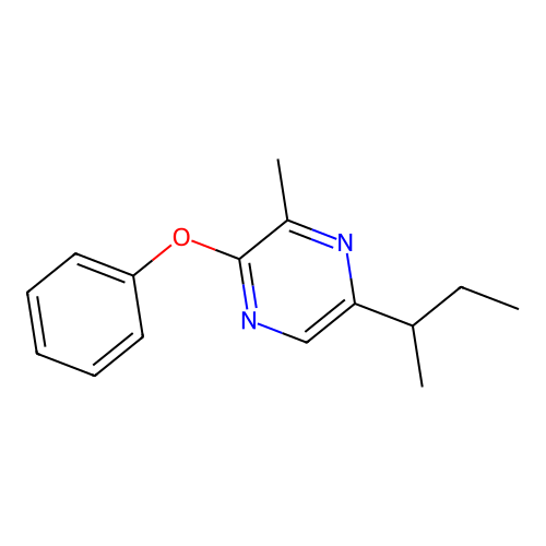 5-Sec-butyl-3-methyl-2-phenoxypyrazine structure