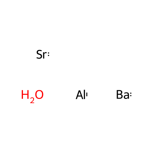 Strontium barium aluminate structure