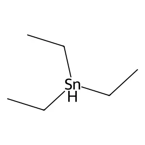 Triethylstannane structure