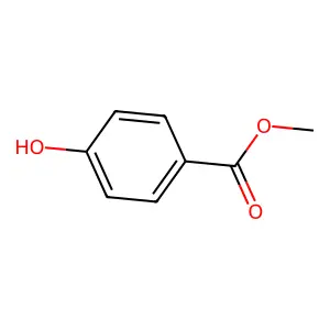 對羥基苯甲酸甲酯 structure