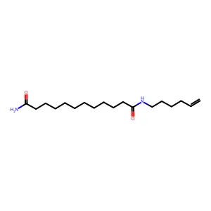 N-己-5-烯基十二烷二酰胺 structure