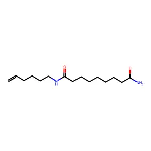N-(5-己烯基)壬烷-1,9-二酰胺 structure