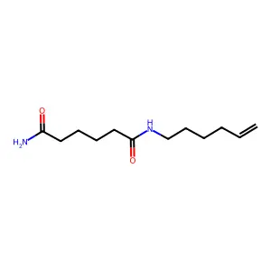 N-己-5-烯基己二酰胺 structure