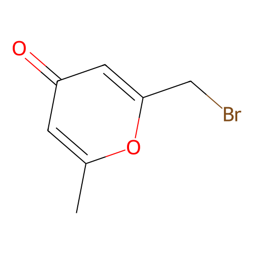2-(Bromomethyl)-6-methyl-4H-pyran-4-one structure