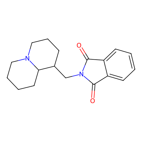 N-Lupinylphthalimide structure