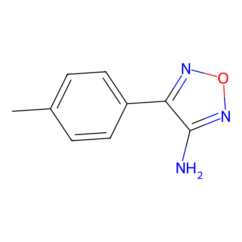 4-(4-Methylphenyl)-1,2,5-oxadiazol-3-amine structure