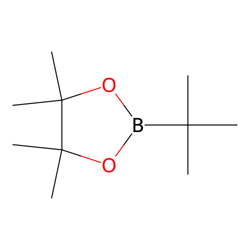 Tert-butylboronic acid pinacol ester structure