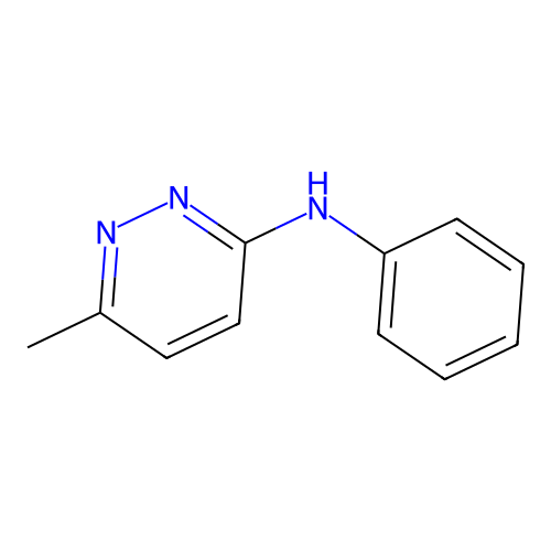6-methyl-N-phenylpyridazin-3-amine structure