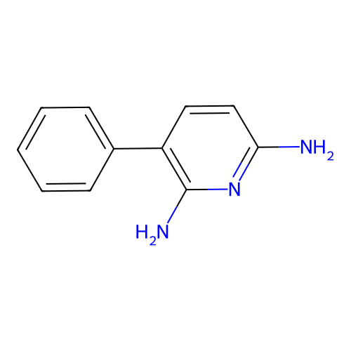 3-Phenylpyridine-2,6-diamine structure