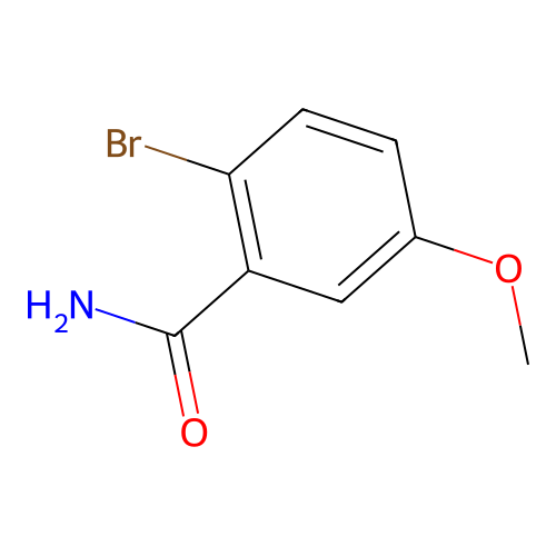 2-Bromo-5-methoxybenzamide structure