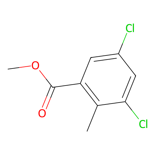 Methyl 3,5-dichloro-2-methylbenzoate structure