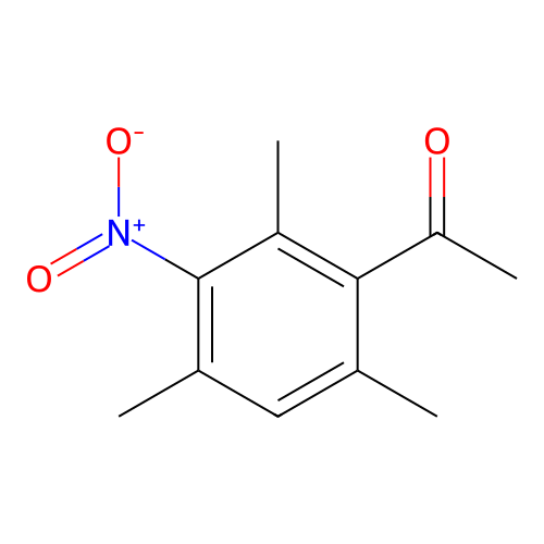 1-(2,4,6-Trimethyl-3-nitrophenyl)ethanone structure