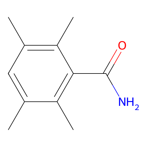 2,3,5,6-四甲基苯甲酰胺 structure