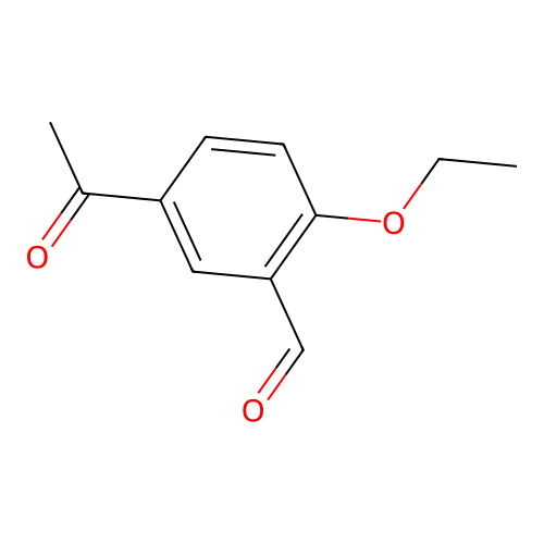 5-Acetyl-2-ethoxybenzaldehyde structure