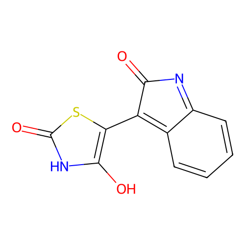 5-(2-Oxo-indolin-3-ylidene)-thiazolidine-2,4-dione structure