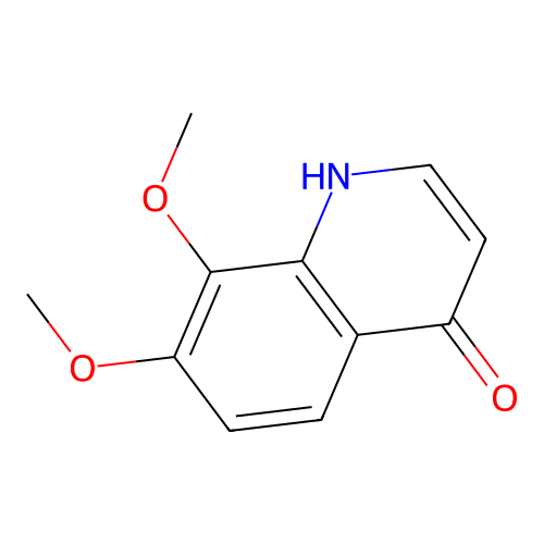 7,8-Dimethoxyquinolin-4-ol structure