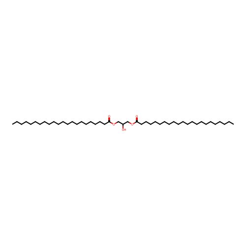 Glyceryl 1,3-dibehenate structure
