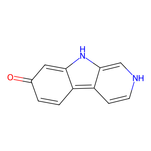9H-Pyrido[3,4-b]indol-7-ol structure