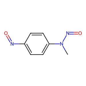 N,4-Dinitrosomethylaniline structure