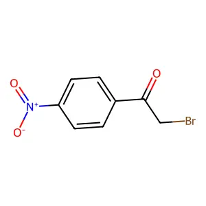 2-Bromo-4'-nitroacetophenone structure