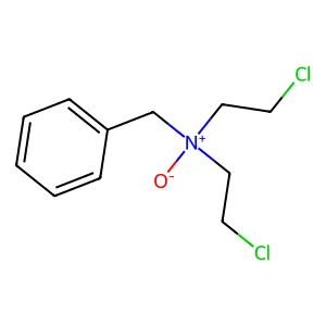 N,N-双(2-氯乙基)苄胺-N-氧化物 structure