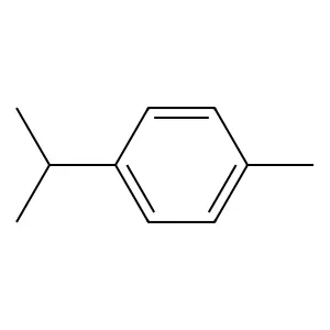 对异丙基甲苯 structure