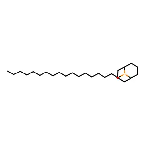 9-Stearyl-9-phosphabicyclo(3.3.1)nonane structure