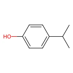4-异丙基苯酚 structure