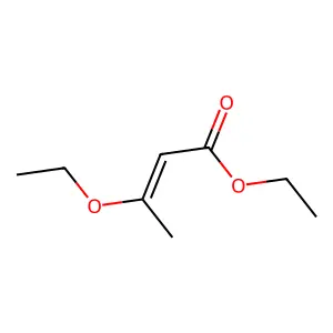2-Butenoic acid, 3-ethoxy-, ethyl ester structure