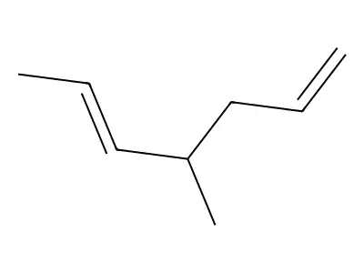4-Methylhepta-1,5-diene structure