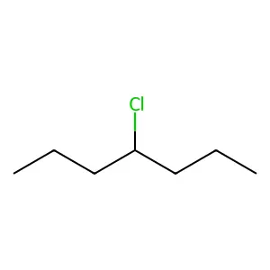 4-Chloroheptane structure