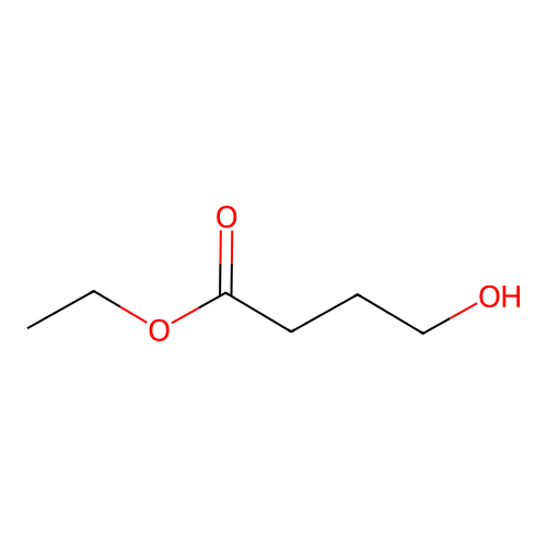 Ethyl 4-hydroxybutanoate structure