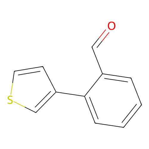 2-(3-Thienyl)benzaldehyde structure
